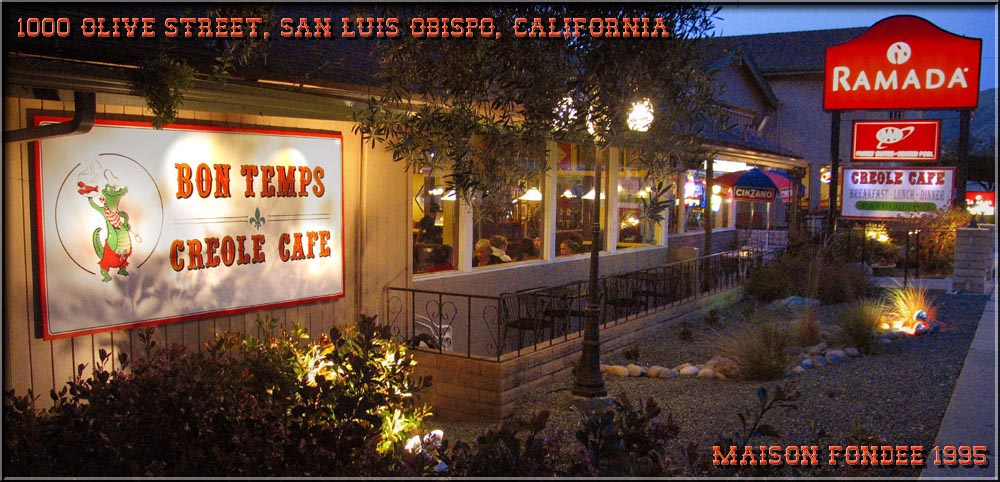 Bon Temps Cafe - San Luis Obispo, California