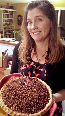Julie Lang With Pie